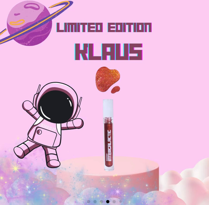 Miaamor Limited Edition Intergalactic Lipgloss  Glitter Cosmetic