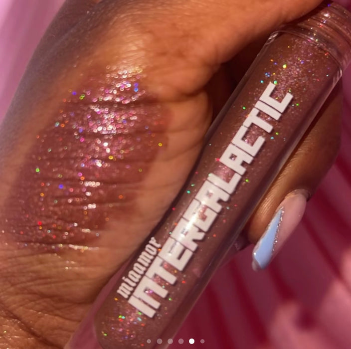 Miaamor Limited Edition Intergalactic Lipgloss  Glitter Cosmetic